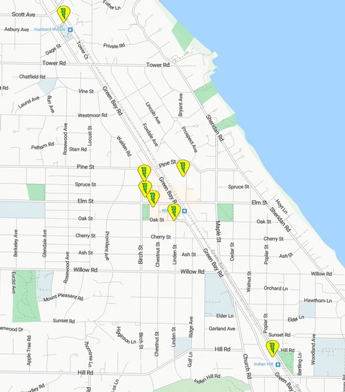 Chargepoint locations
